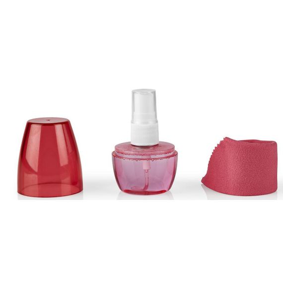Spray per pulizia schermo 40ml con panno in microfibra Spray per pulizia schermo 40ml con panno in microfibra